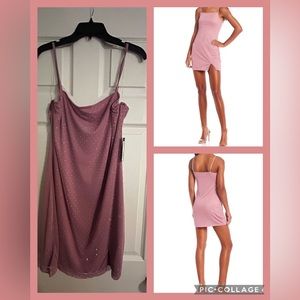 Pink sparkly dress